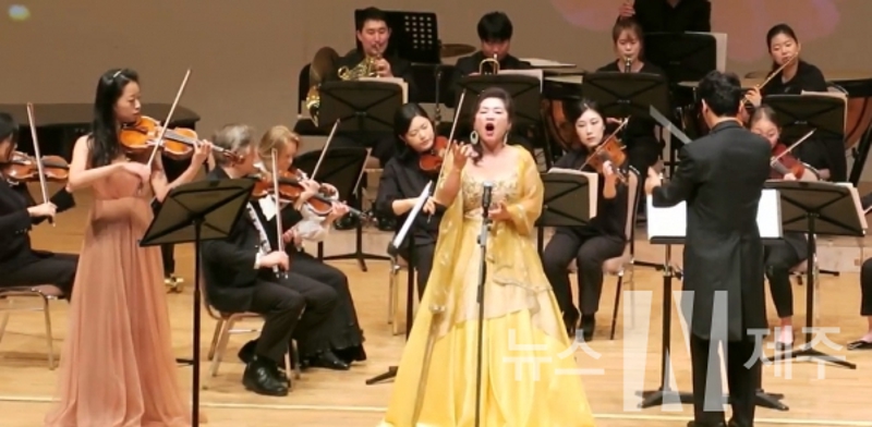 Soprano Soyung Yu came back home for a great Operetta Evening at Jeju Art Hall Cultural Center